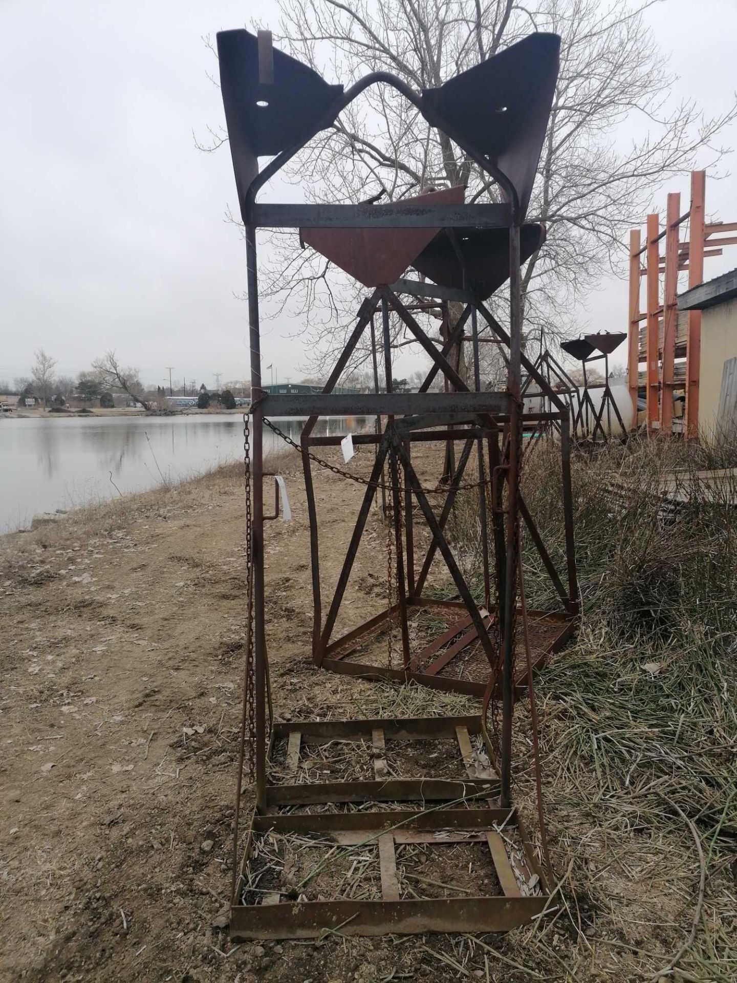 8' Basket with Loop, 46" x 38" x 8'. Located in Naperville, IL.