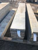 (10) 14" x 8' Western Aluminum Concrete Forms, Smooth 6-12 Hole Pattern, Located in Naperville, IL