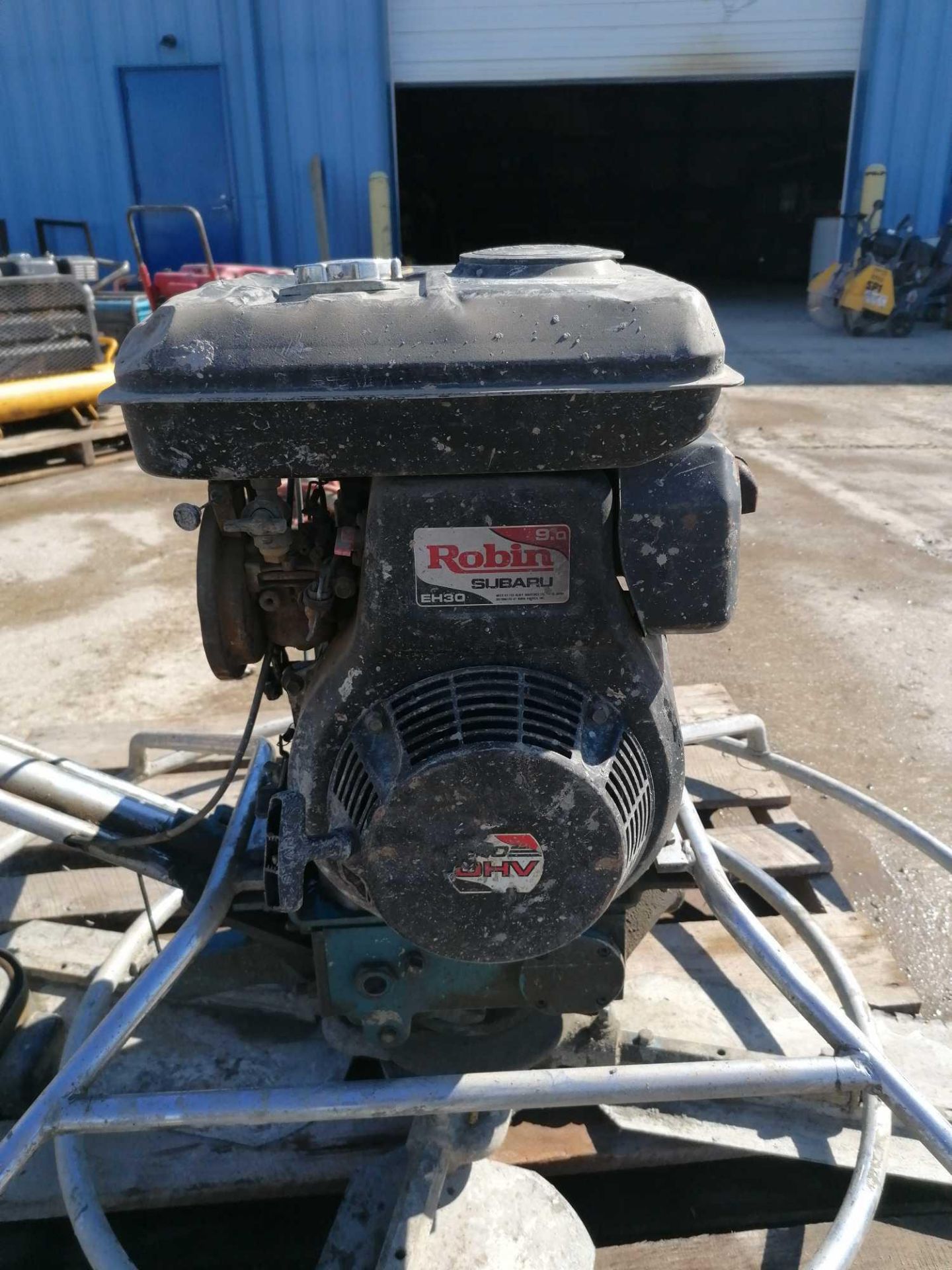 Bartell Power Trowel, Model 446, Serial #58939, Subaru Robin EH30 9.0 Motor. Located in - Image 3 of 8