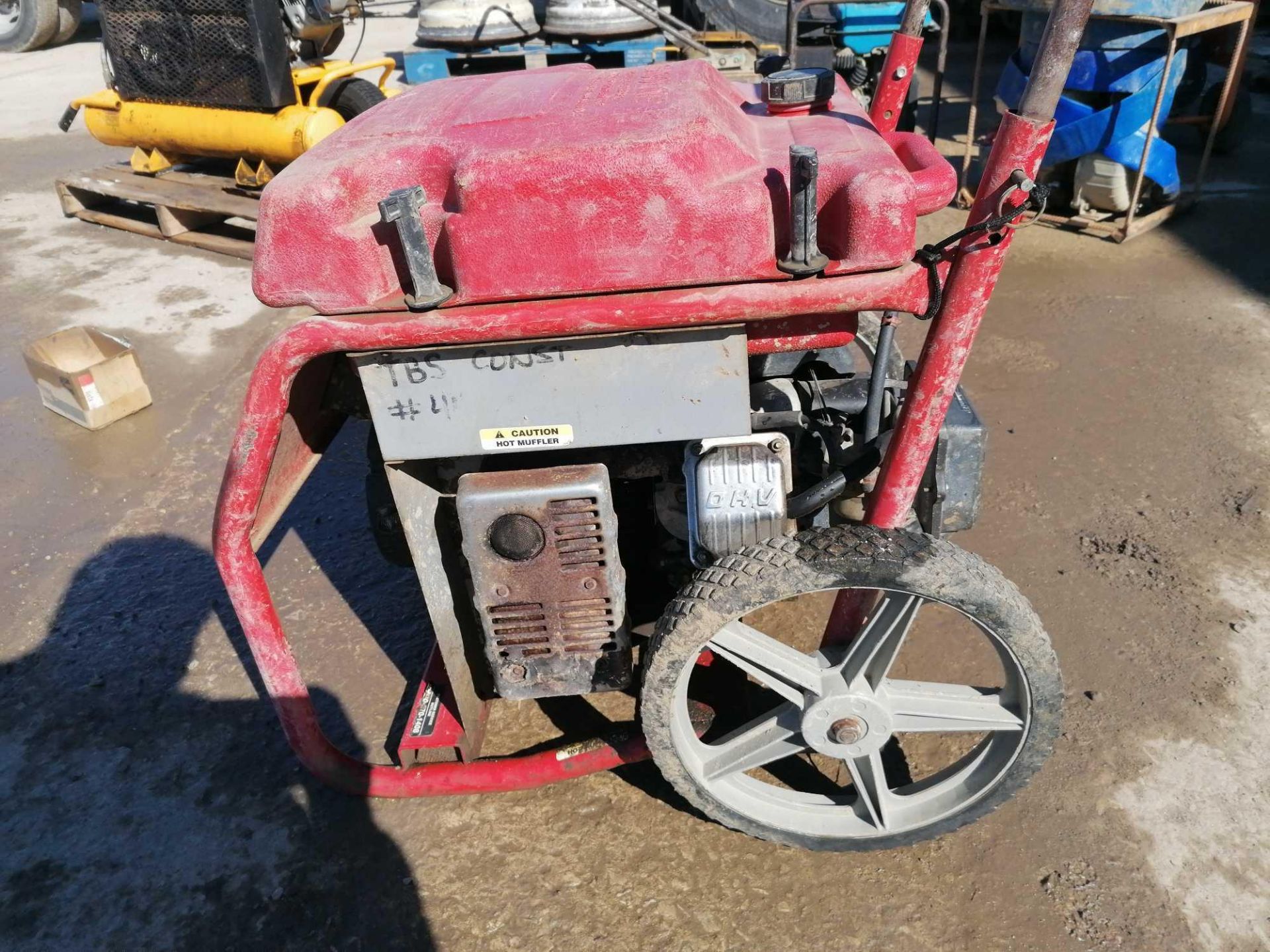 GENERAC WheelHouse 5500 Heavy Duty Generator, Model 01646, Serial #1008010039. Located in - Image 7 of 8