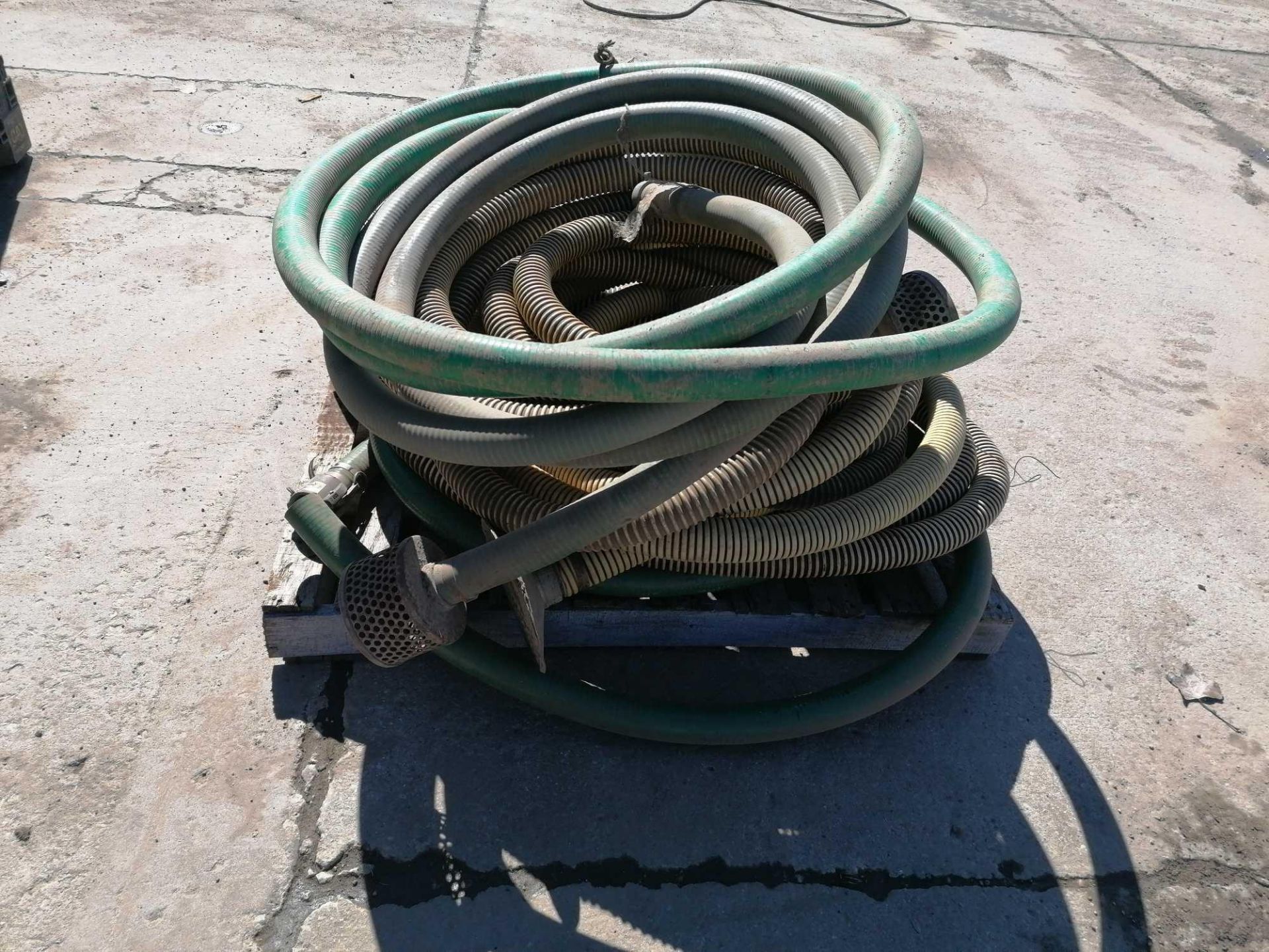 (7) Suction Hoses, Located in Naperville, IL. - Image 2 of 4