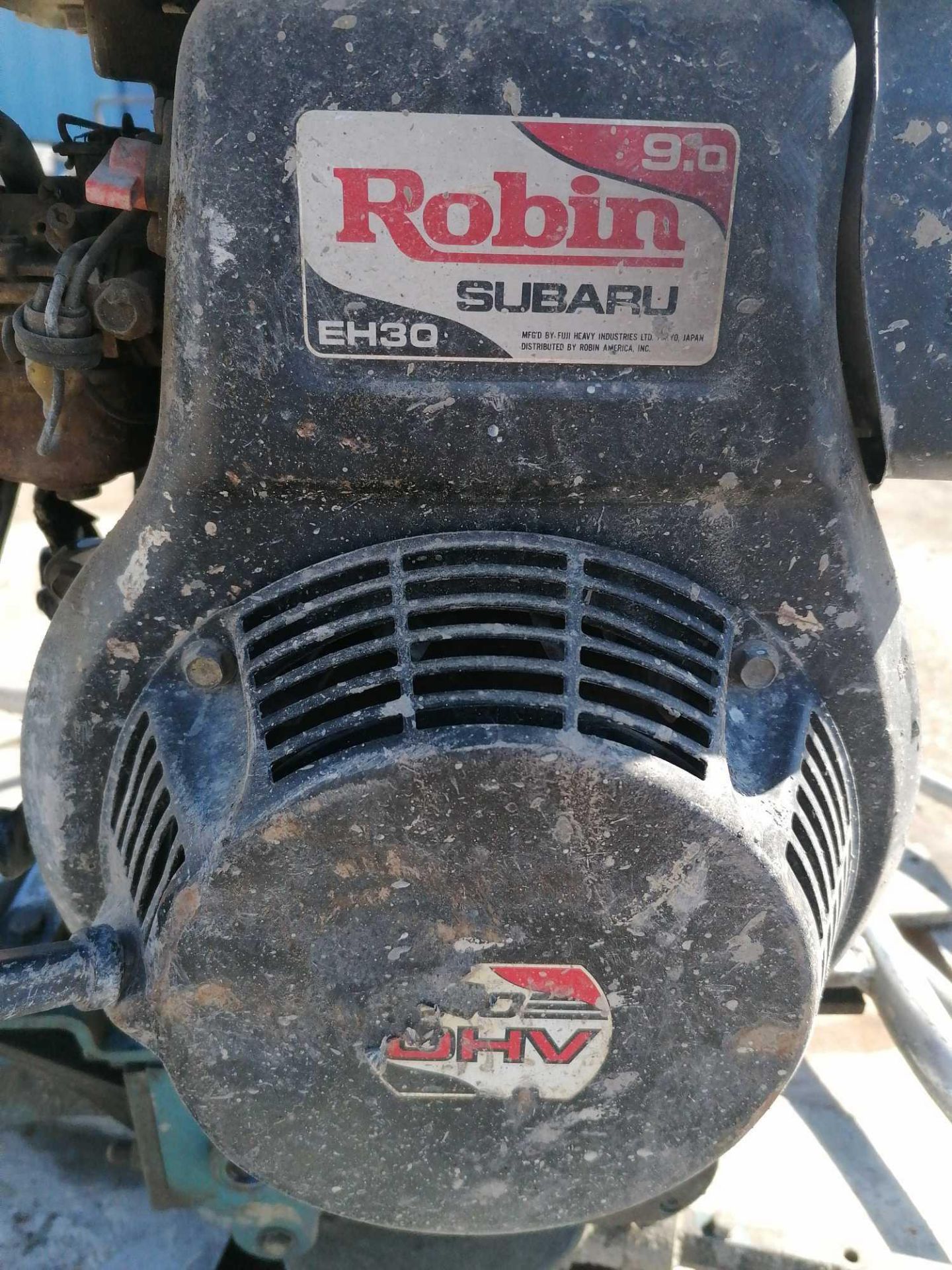 Bartell Power Trowel, Model 446, Serial #58939, Subaru Robin EH30 9.0 Motor. Located in - Image 4 of 8