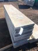 (14) 20" x 8' Western Aluminum Concrete Forms, Smooth 6-12 Hole Pattern, Located in Naperville, IL