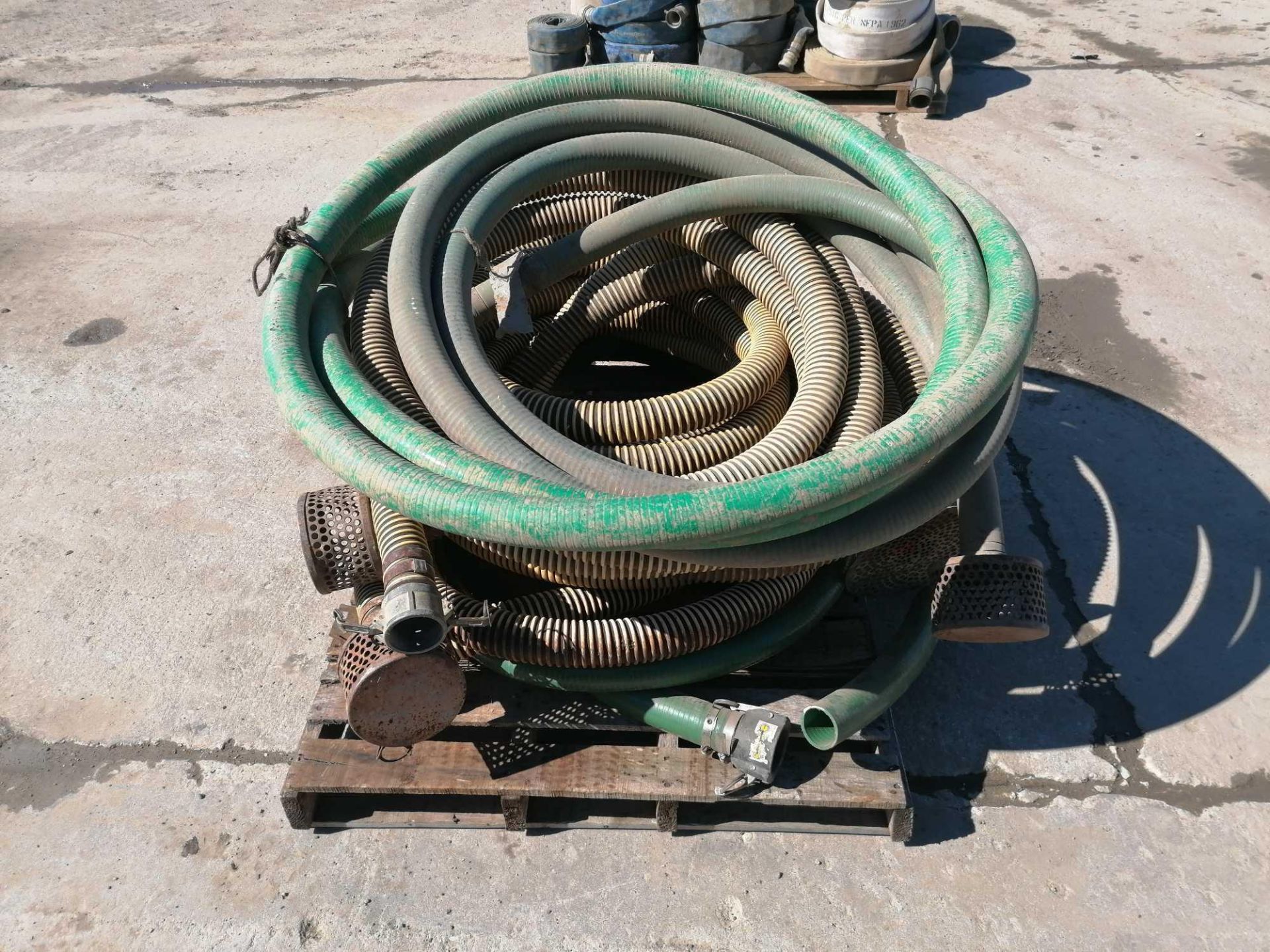 (7) Suction Hoses, Located in Naperville, IL.