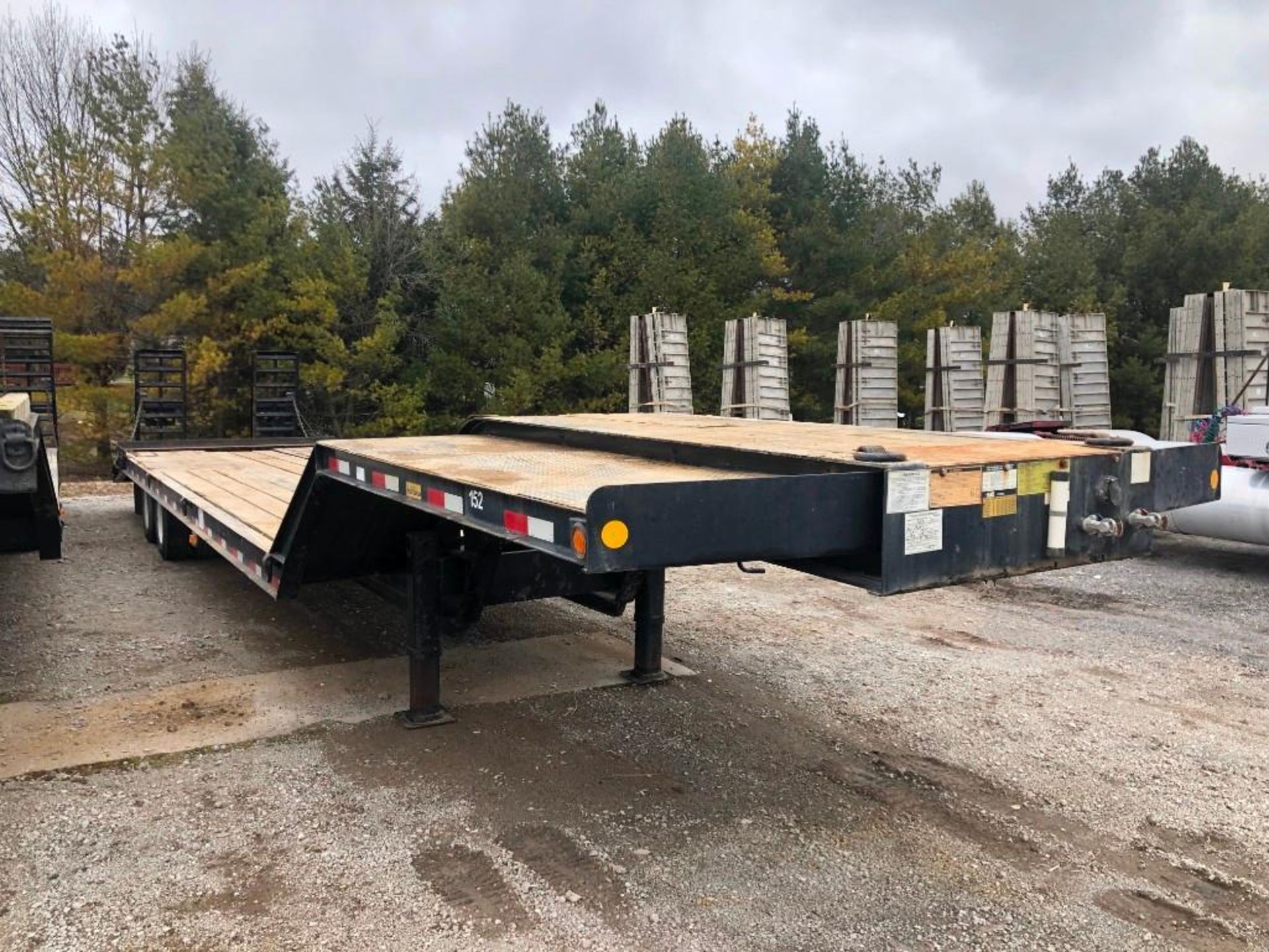 2013 LB35-T Haulass Trailer, VIN # 5JYLB3526EP140069, 101" x 21' Deck with ramps, Located in - Image 2 of 18