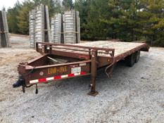 Load-Max Trailer, 8' x 14' x 6" Deck with ramps, Located in Waldo, WI