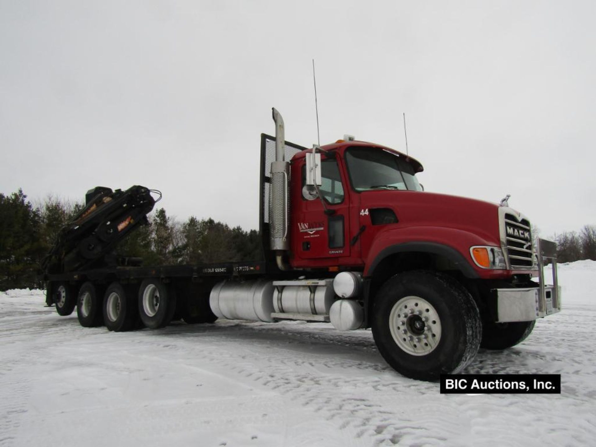 2005 Mack Boom Truck, Model # CV713, VIN # 1M2AG10C65M019731, 393244 Miles, 187974 Hours, Maxitorque - Image 51 of 52