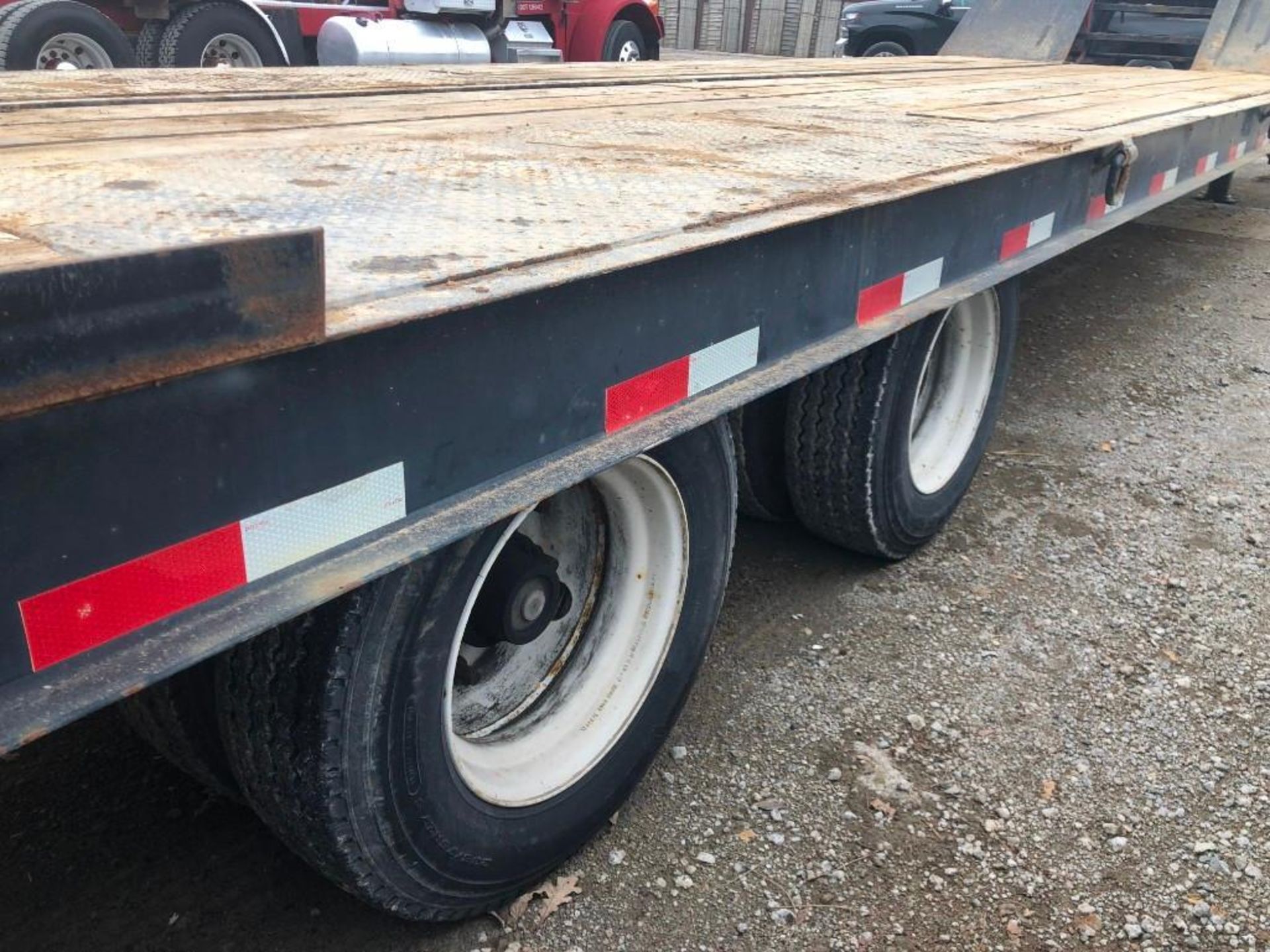 2013 LB35-T Haulass Trailer, VIN # 5JYLB3526EP140069, 101" x 21' Deck with ramps, Located in - Image 9 of 18