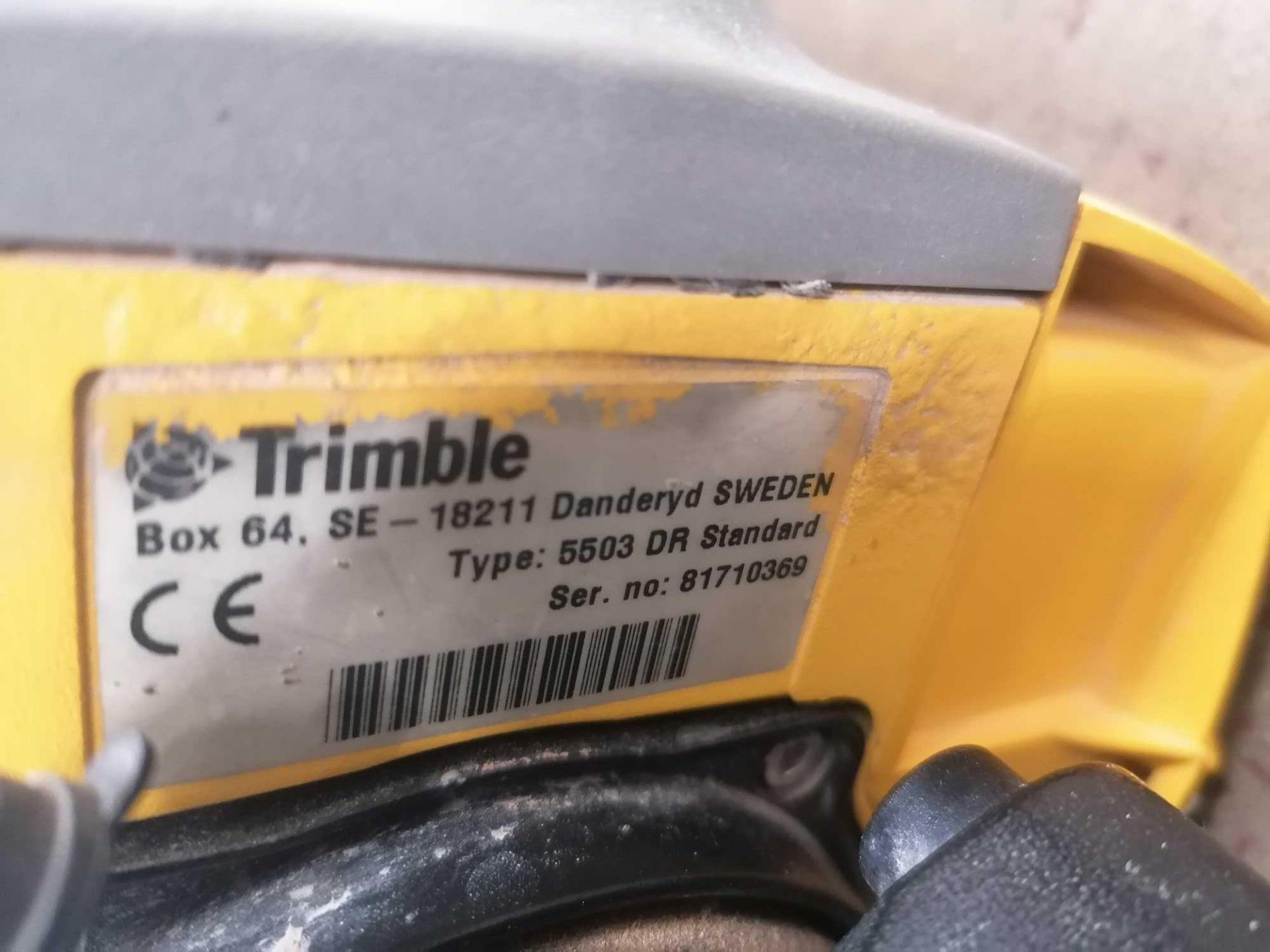 Trimble 5503 Total Station Laser, Model 5503 DR Standard, Serial # 81710369 with Attachments. - Image 5 of 20