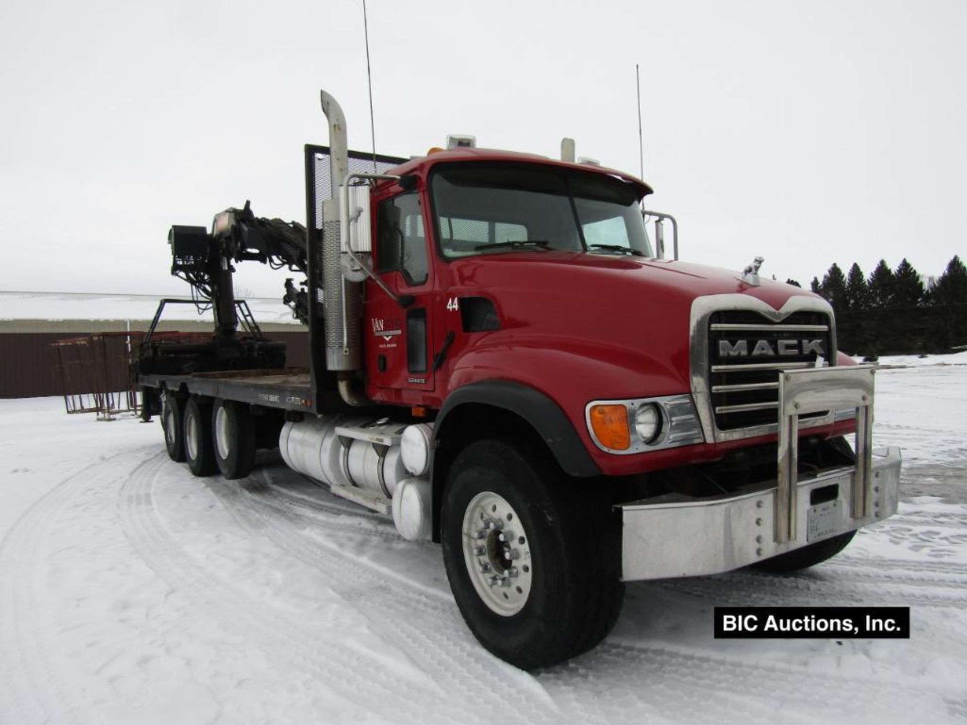 2005 Mack Boom Truck, Model # CV713, VIN # 1M2AG10C65M019731, 393244 Miles, 187974 Hours, Maxitorque - Image 2 of 52