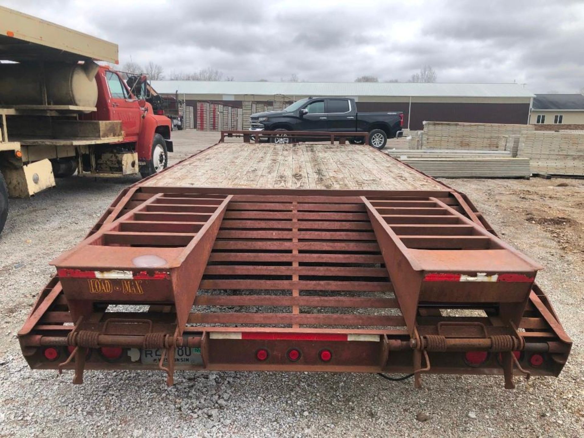 Load-Max Trailer, 8' x 14' x 6" Deck with ramps, Located in Waldo, WI - Image 3 of 3