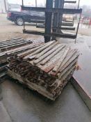 (45) 2" x 4' Symons Steel Ply Forms, Located at 3300 21st St, Zion, IL 60099.