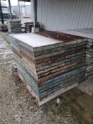 (30) 24" x 4' Symons Steel Ply Forms, Located at 3300 21st St, Zion, IL 60099.