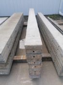(10) 6" x 8' Durand Aluminum Concrete Forms, Smooth 8" Hole Pattern. Located at 301 E Henry
