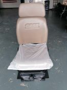New Case Dozer Air Ride Seat, New Case Construction Air Ride Seat Serial # 024081703329 Sears