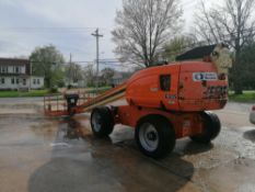 2006 JLG 600S 4X4 Boom Lift, 6205 Hours, Serial # 0300096313, Deutz 4 Cyl, 60ft 3 sec boom, power to