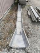 18' Concrete Chute, Located at 301 E Henry Street, Mt. Pleasant, IA.