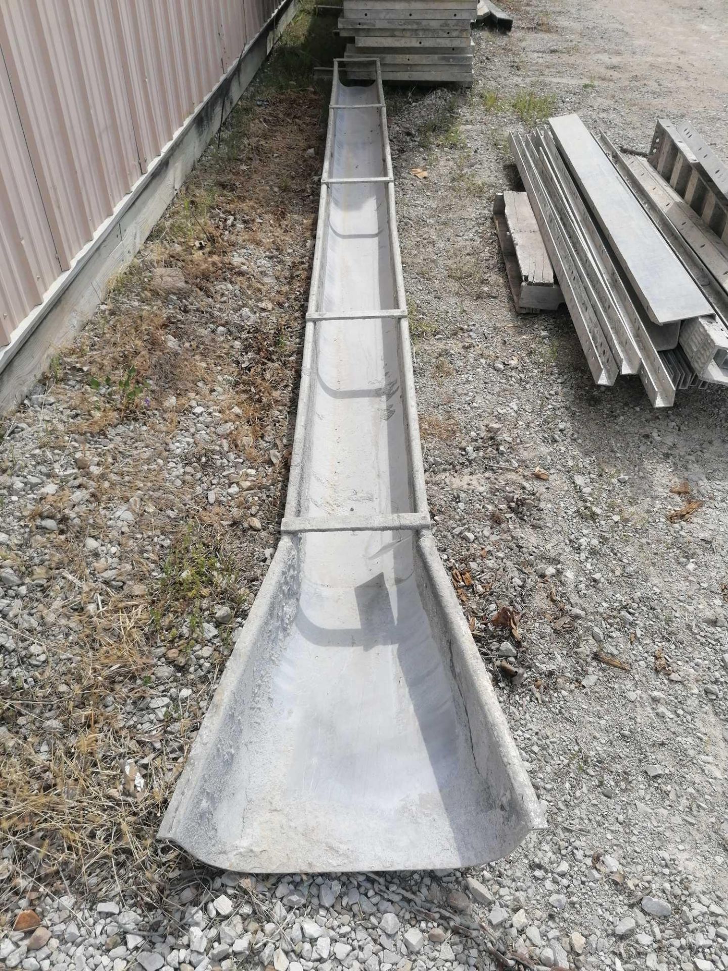 18' Concrete Chute, Located at 301 E Henry Street, Mt. Pleasant, IA.