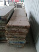 (13) 20" x 7' Symons Steel Ply Forms, Located at 3300 21st St, Zion, IL 60099.
