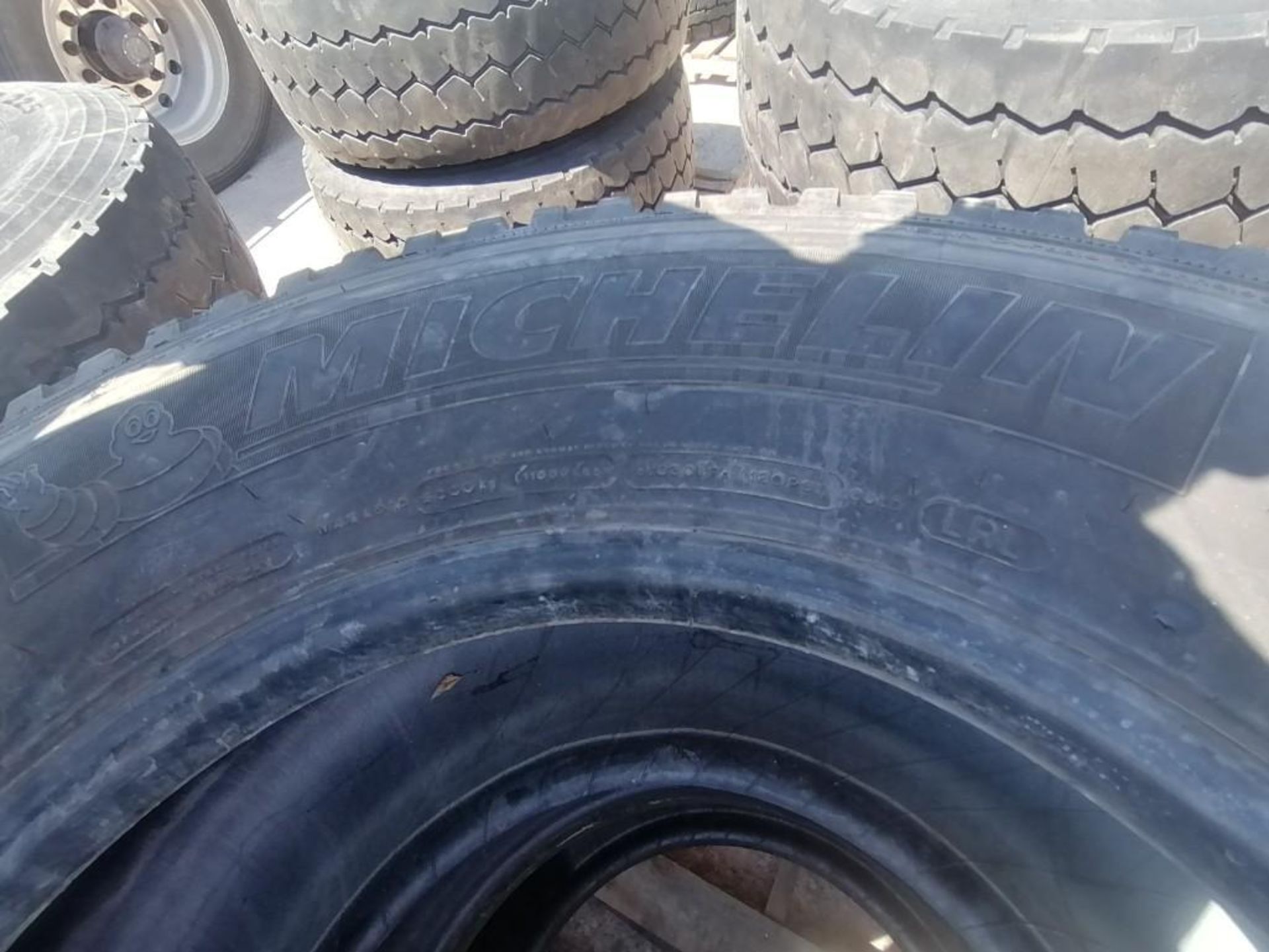 (2) Michelin 455/55R 22.5 Drive Tires. Located at 301 E Henry Street, Mt. Pleasant, IA 52641. - Image 3 of 3