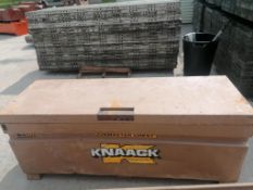 KNAACK Job Box Model 2472. Located at 301 E Henry Street, Mt. Pleasant, IA 52641.