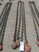 (4) 1/2" USA 6' Chain with hook. Located at 301 E Henry Street, Mt. Pleasant, IA 52641.