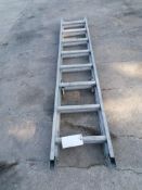 (1) 16' Werner Aluminum Extension Ladder. Located at 301 E Henry Street, Mt. Pleasant, IA 52641.