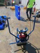 Shockwave Power Screed with Honda GX35 Motor, Serial #5901, 112.1 Hours. Located at 301 E Henry