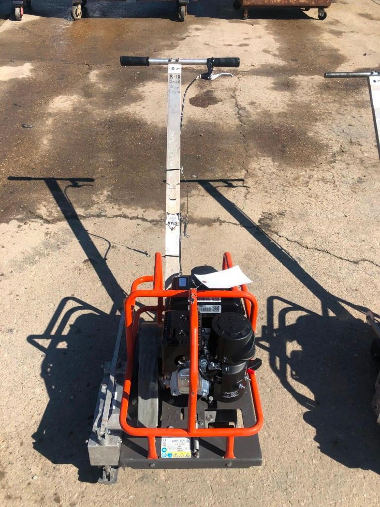Husqvarna Soff-Cut 150 Concrete Saw. Serial #20180400053. Located at 301 E Henry Street, Mt. - Image 2 of 4