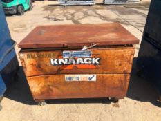 4' KNAACK Job Box. Located at 301 E Henry Street, Mt. Pleasant, IA 52641