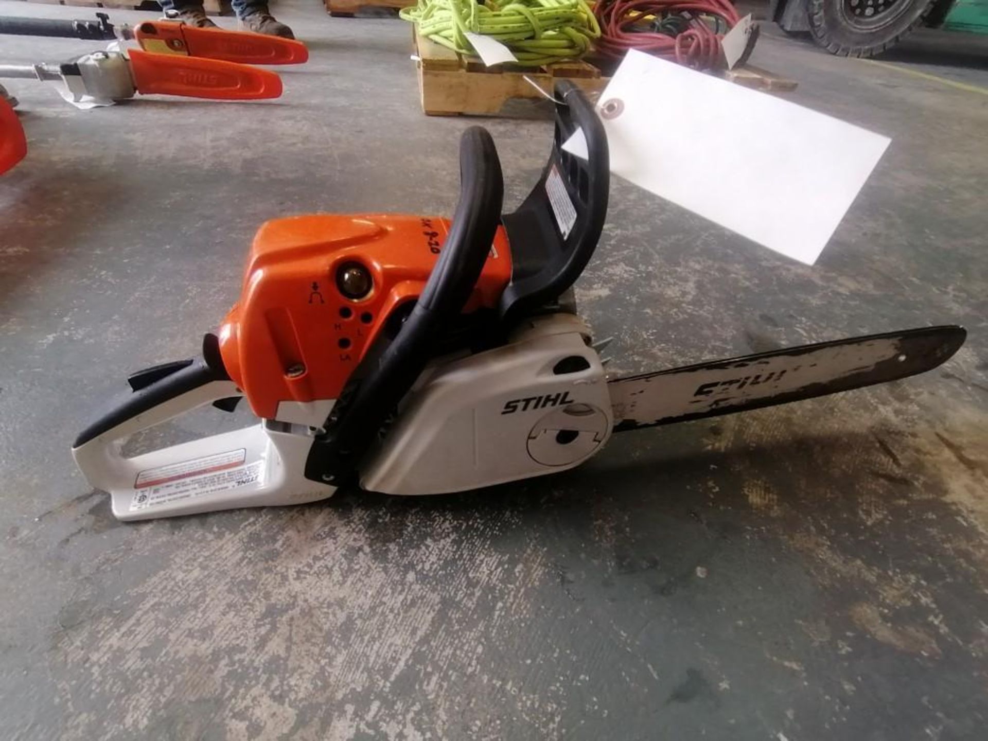 (1) Stihl MS251C Chainsaw. Located at 301 E Henry Street, Mt. Pleasant, IA 52641.