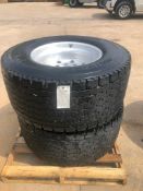 (2) Michelin 455/55R 22.5 Drive Tires. Located at 301 E Henry Street, Mt. Pleasant, IA 52641.