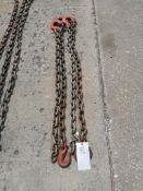 (4) 1/2" USA 4' Chain with hook. Located at 301 E Henry Street, Mt. Pleasant, IA 52641.