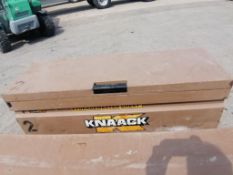 KNAACK Job Box Model 2472. Located at 301 E Henry Street, Mt. Pleasant, IA 52641.