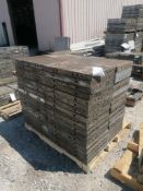 (68) 16" x 2' Wall-Ties Aluminum Concrete Forms, Smooth 6-12 Hole Pattern. Located at 301 E Henry