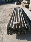 (13) 8' W's Wall-Ties Aluminum Concrete Forms, Smooth 6-12 Hole Pattern. Located at 301 E Henry