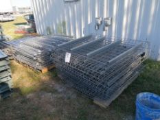 (37) 4' x 42" Pallet Racking Wire Decking. Located at 301 E Henry Street, Mt. Pleasant, IA 52641