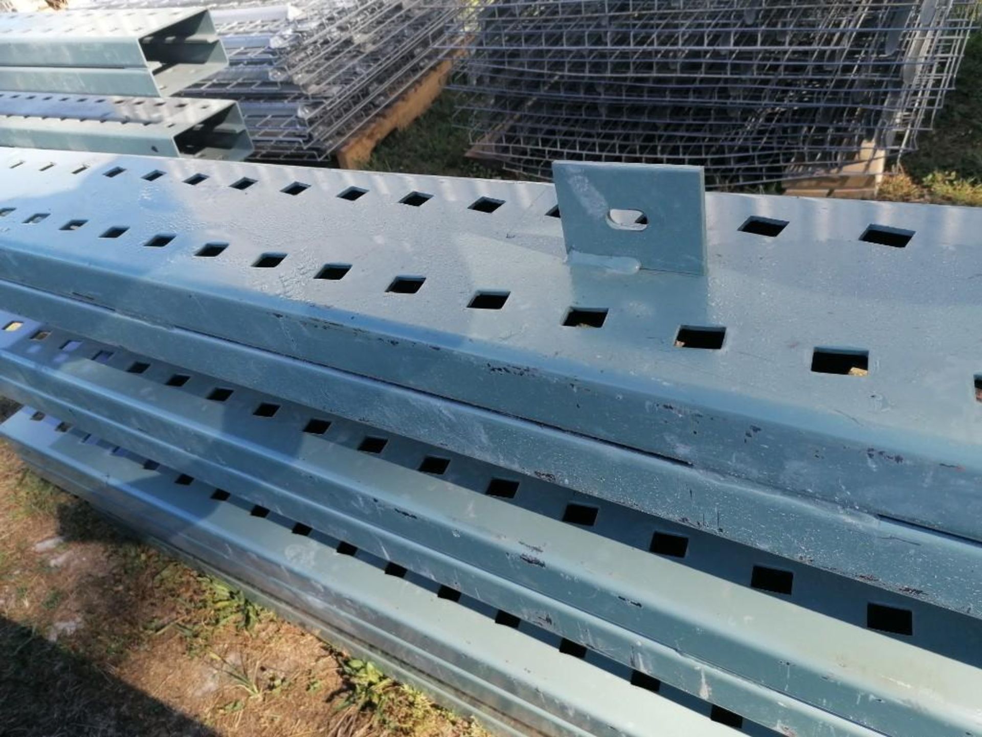 (4) Squared hole 8' x 14' Starter Straight Cantilever Rack. Located at 301 E Henry Street, Mt. - Image 3 of 3