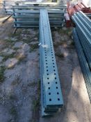 (4) Squared hole 8' x 14' Starter Straight Cantilever Rack. Located at 301 E Henry Street, Mt.