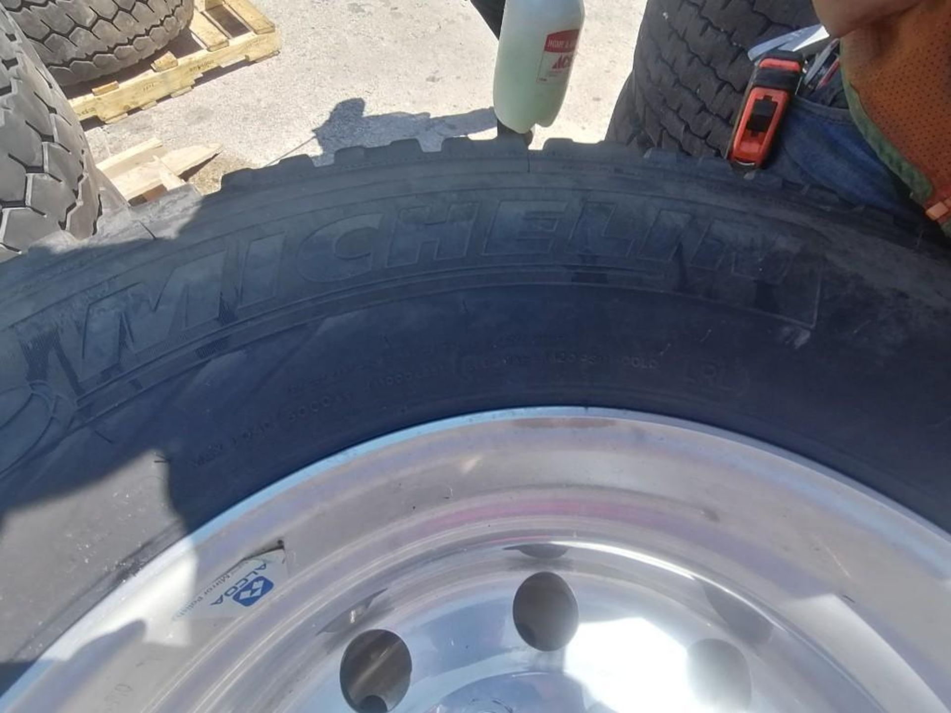 (2) Michelin 455/55R 22.5 Drive Tires with Rims. Located at 301 E Henry Street, Mt. Pleasant, IA - Image 4 of 4