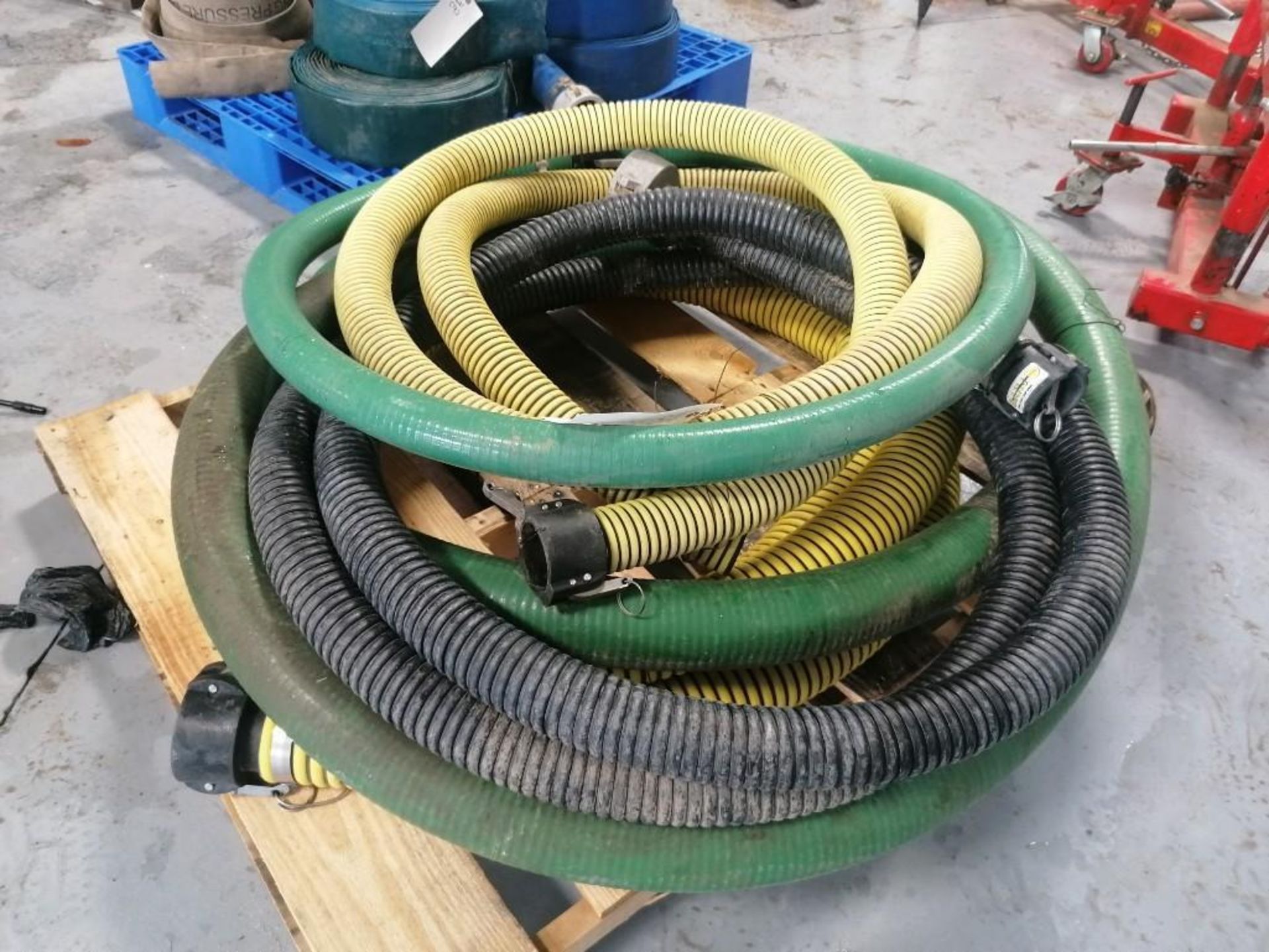 (4) Suction Hoses. Located at 301 E Henry Street, Mt. Pleasant, IA 52641.