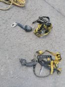 (2) Harnesses & (2) Self-Retracting Lifeline Cable. Located at 301 E Henry Street, Mt. Pleasant,