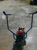 Shockwave Power Screed with Honda GX35 Motor, Serial #5855, 63 Hours. Located at 301 E Henry Street,