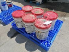 (6) 5 GAL Buckets of Krystol Internal Membrane Concrete Waterproofing Admixture. Located at 301 E