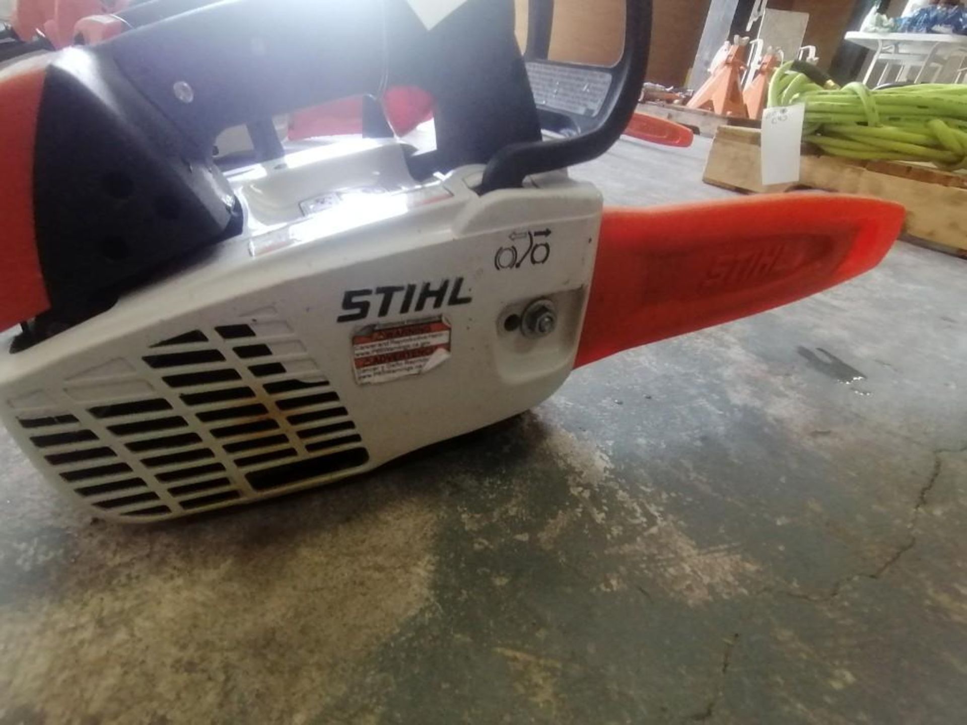 (1) Stihl MS194T Chainsaw. Located at 301 E Henry Street, Mt. Pleasant, IA 52641. - Image 3 of 3