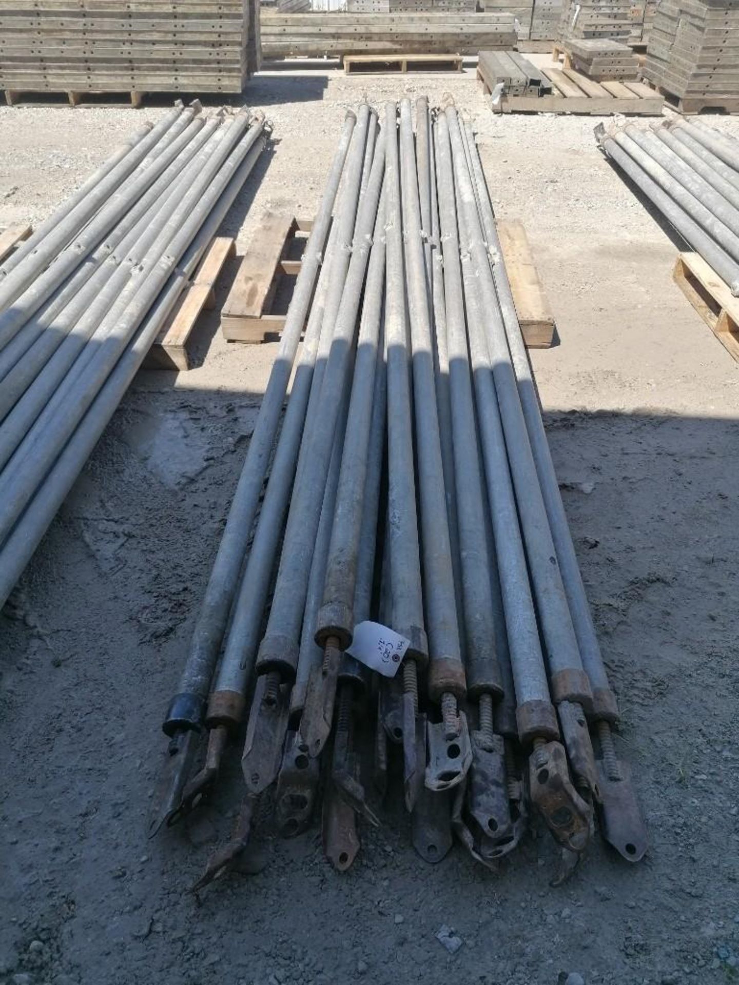 (20) 14' Aluminum Bracing Poles. Located at 301 E Henry Street, Mt. Pleasant, IA 52641.