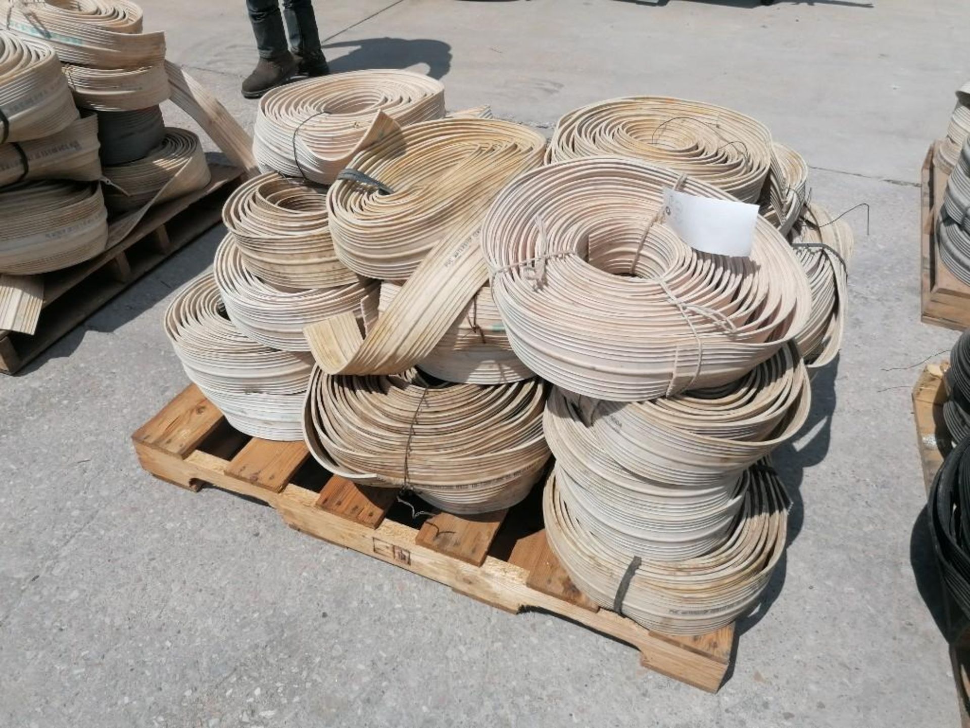 (31) Rolls of Flexible PVC Waterstop. Located at 301 E Henry Street, Mt. Pleasant, IA 52641.