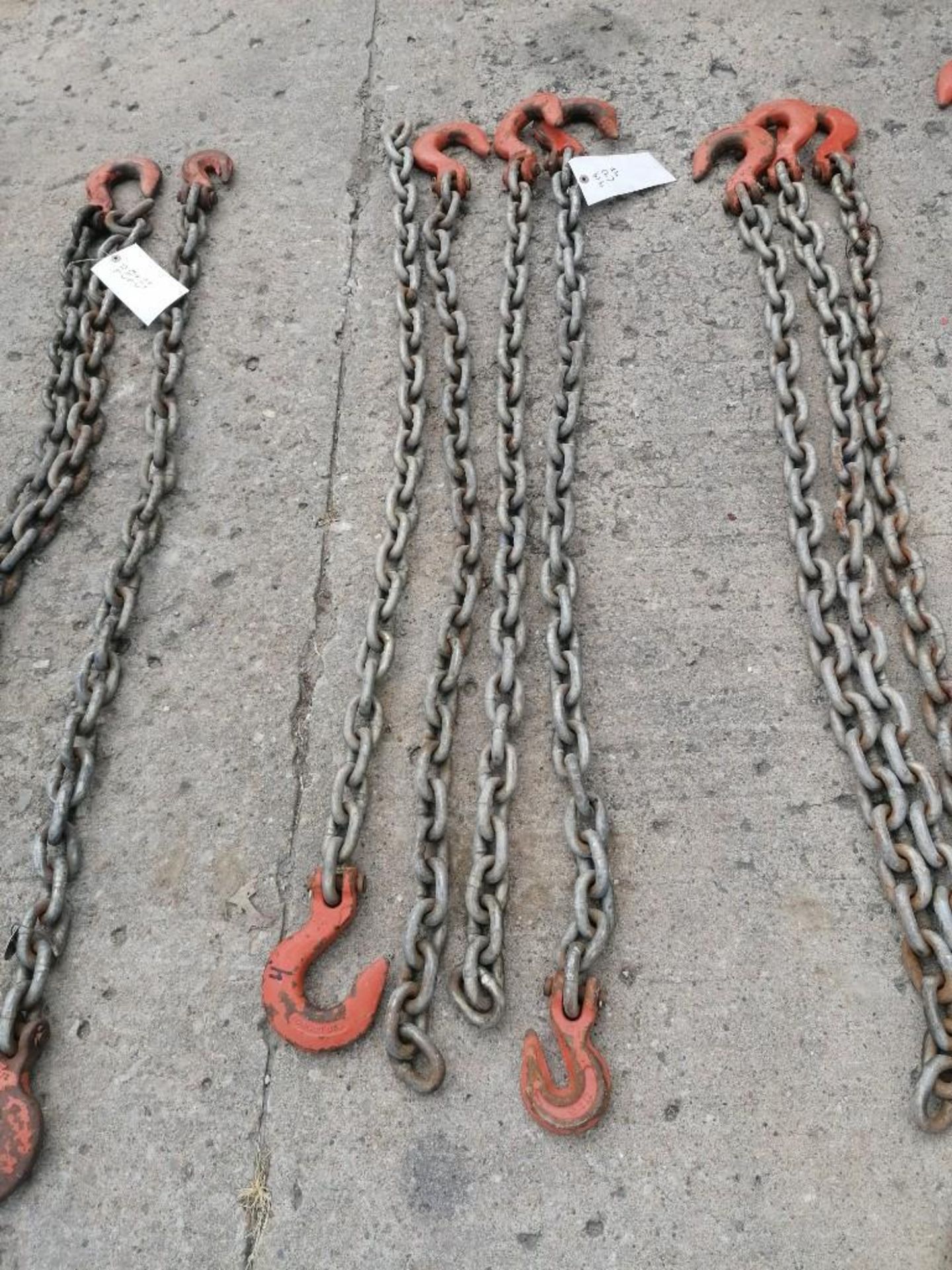 (4) 1/2" USA 4' Chain with hook. Located at 301 E Henry Street, Mt. Pleasant, IA 52641.