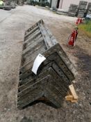 (8) 14" x 4' Wraps Wall-Ties Aluminum Concrete Forms, Smooth. Located at 301 E Henry Street, Mt.