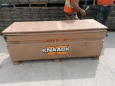 KNAACK Job Box Model 2472. Located at 301 E Henry Street, Mt. Pleasant, IA 52641.